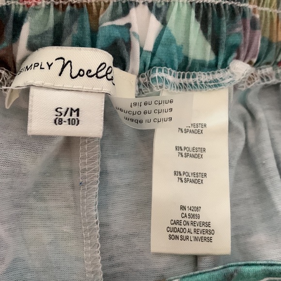 SIMPLY NOELLE wide leg lounge pants, size S/M - Picture 6 of 6